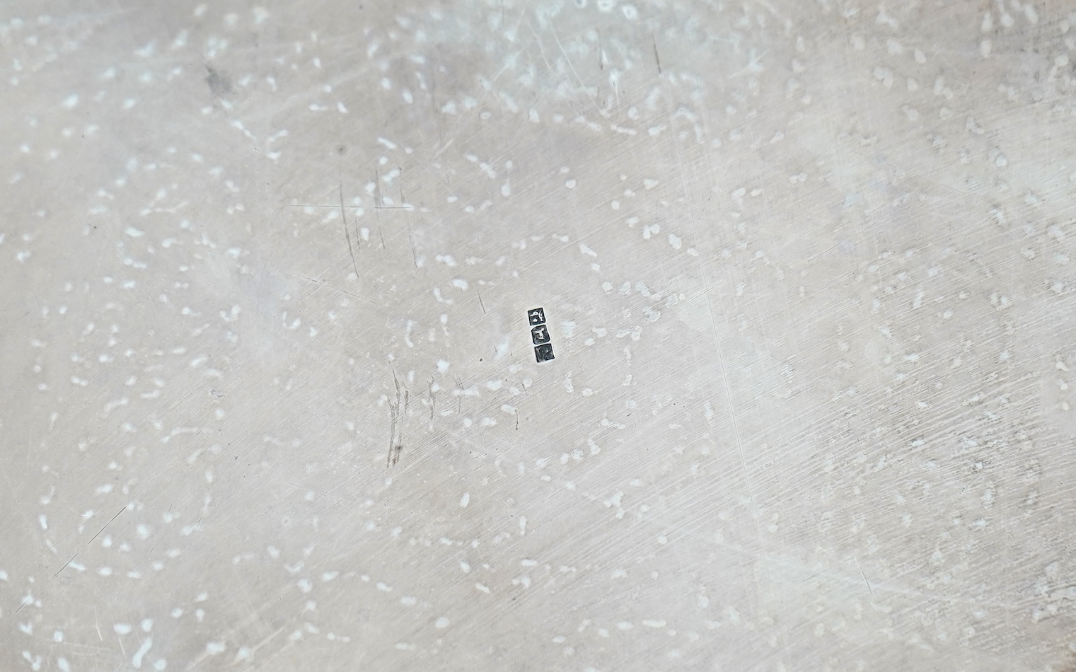 An Egyptian silver and niello work tray, early 20th century